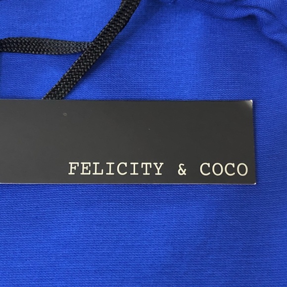 Felicity & Coco Brilliant Blue Skirt Ponte Dress - Picture 13 of 15